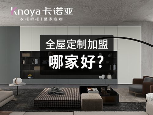 江門全屋定製加盟哪個品牌好?江門全屋定製加盟費用